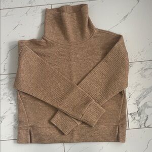 Calia Alia Tan Cowl Neck Sweater